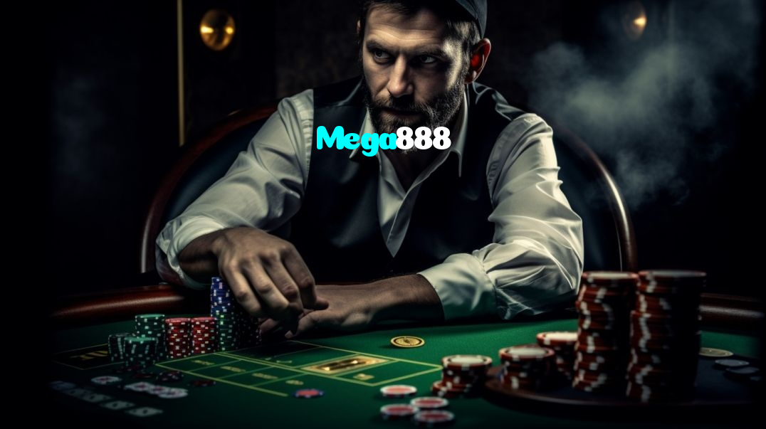 Mega888 casino presented on mobile device in Pakistan with slots and live games